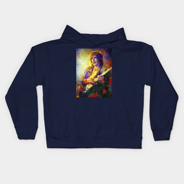 Glenn Tipton Kids Hoodie by IconsPopArt